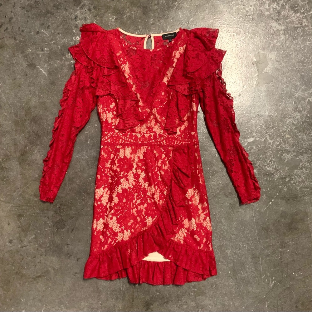 Red Lace Dress